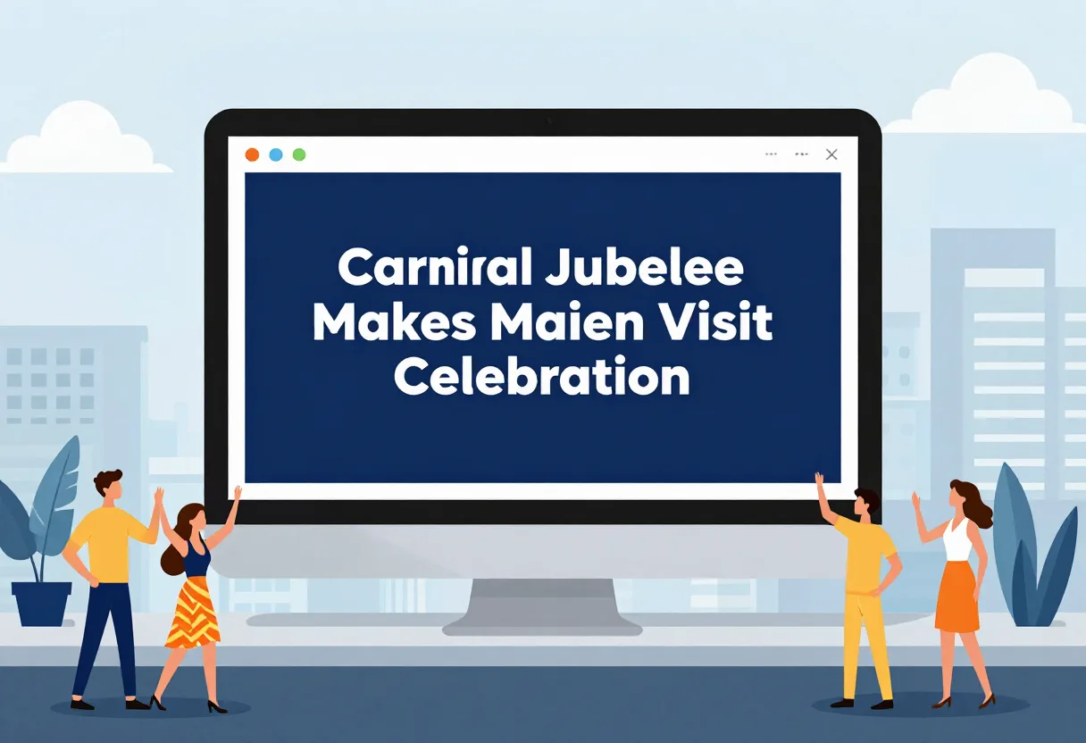 Carnival Jubilee Makes Maiden Visit to Celebration Key