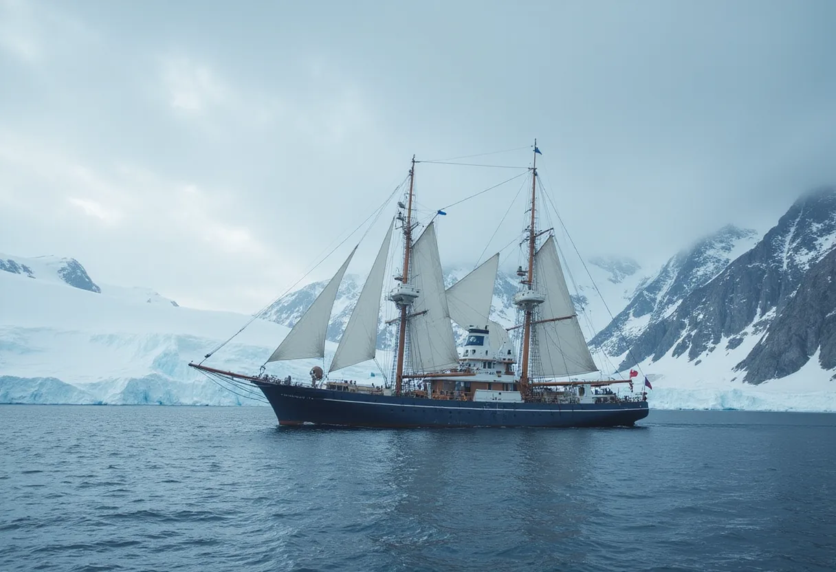 First Oceanwide Ship Sets Sail to Antarctica