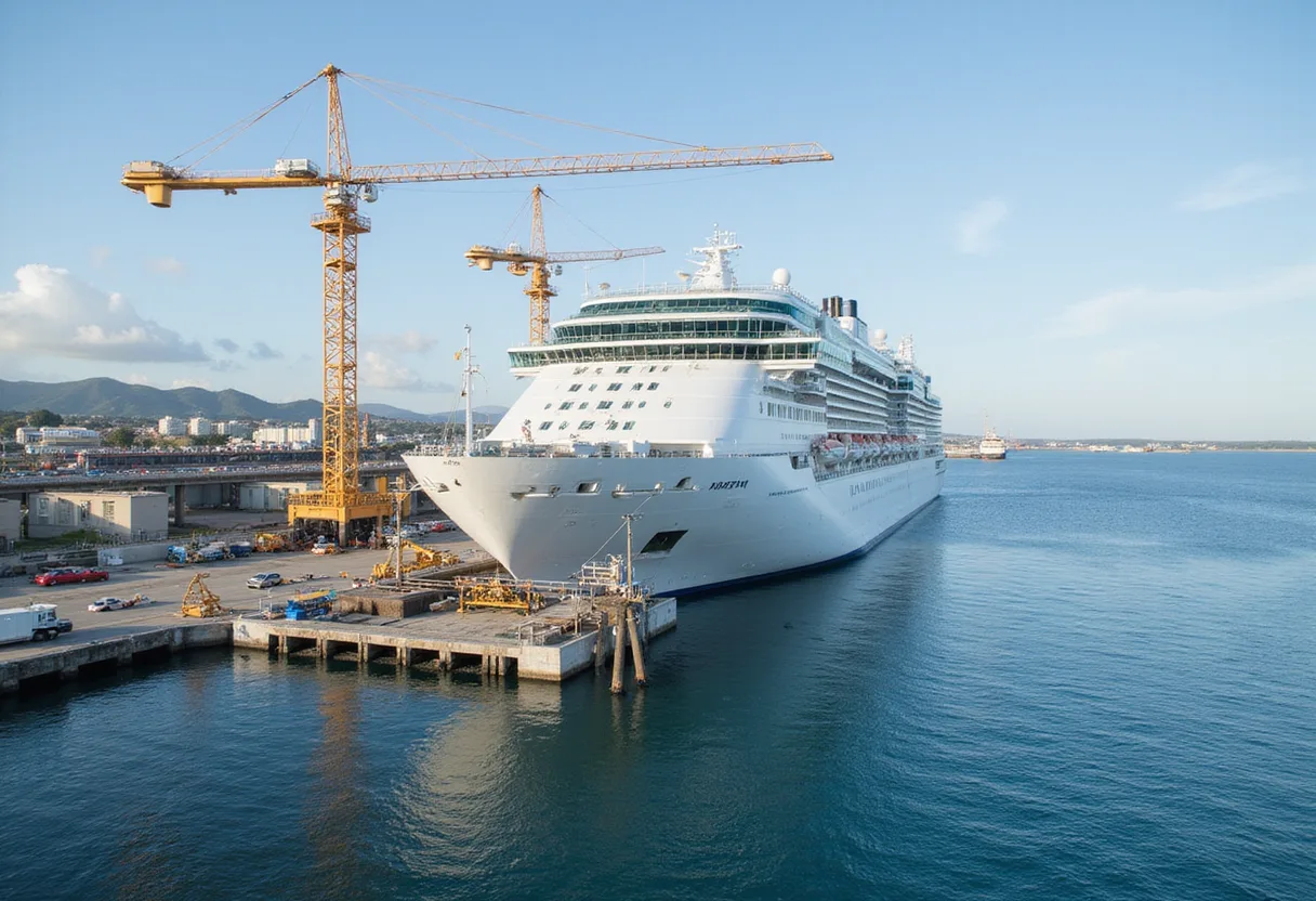 New Cruise Terminal Construction Progressing in Setúbal